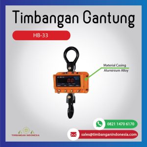 HB-33 300kg~2.5t Crane scale