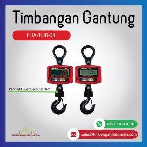 HJA/HJB-03 1.5t~2.5t Crane Scale