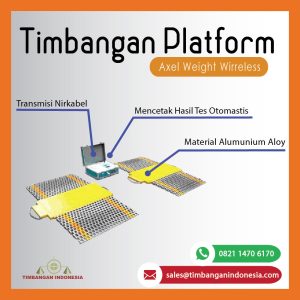 Timbangan Axle Weight System Wireless