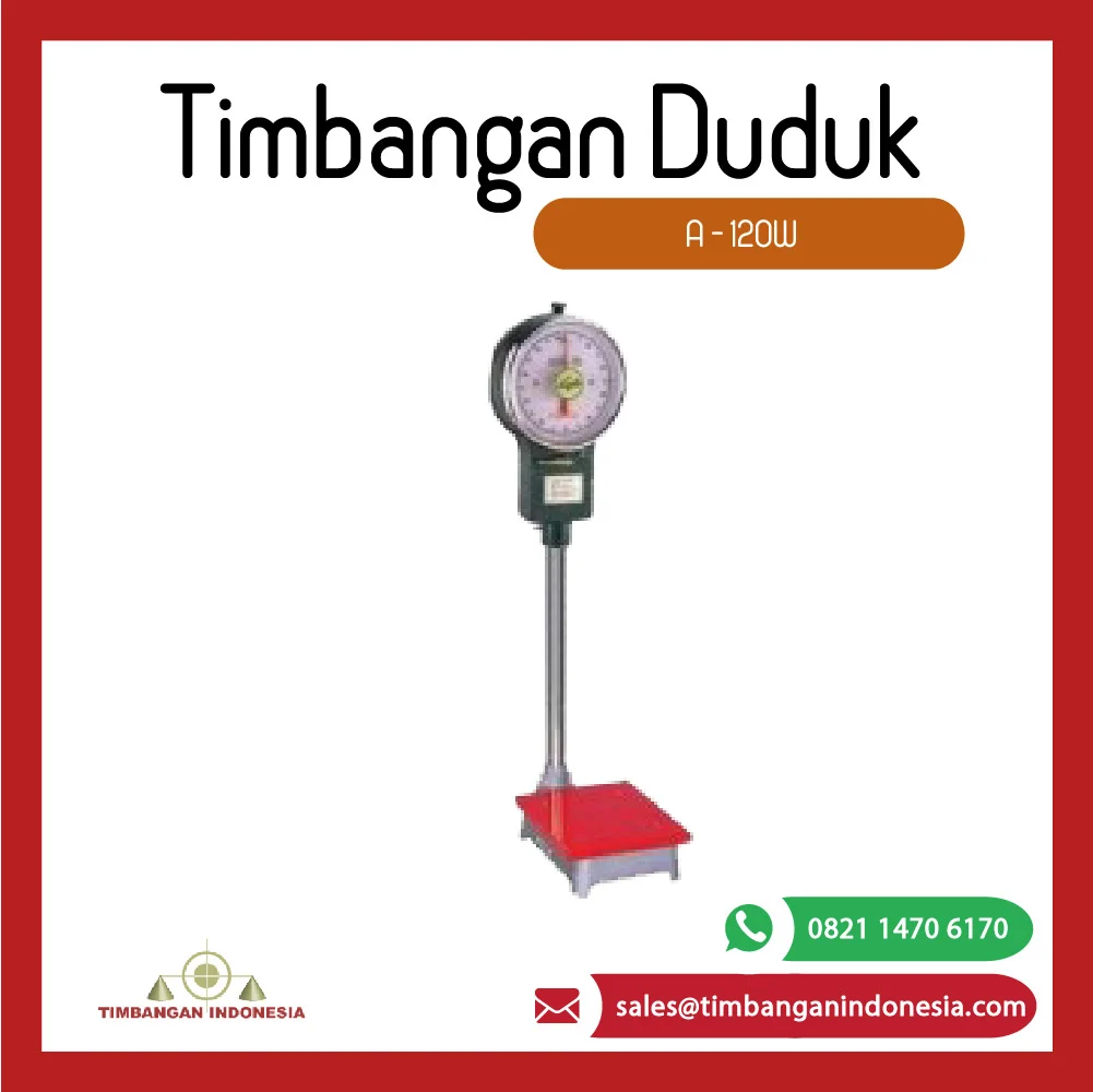 Timbangan Duduk A-120W