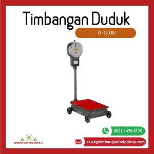 Timbangan Duduk A-500W
