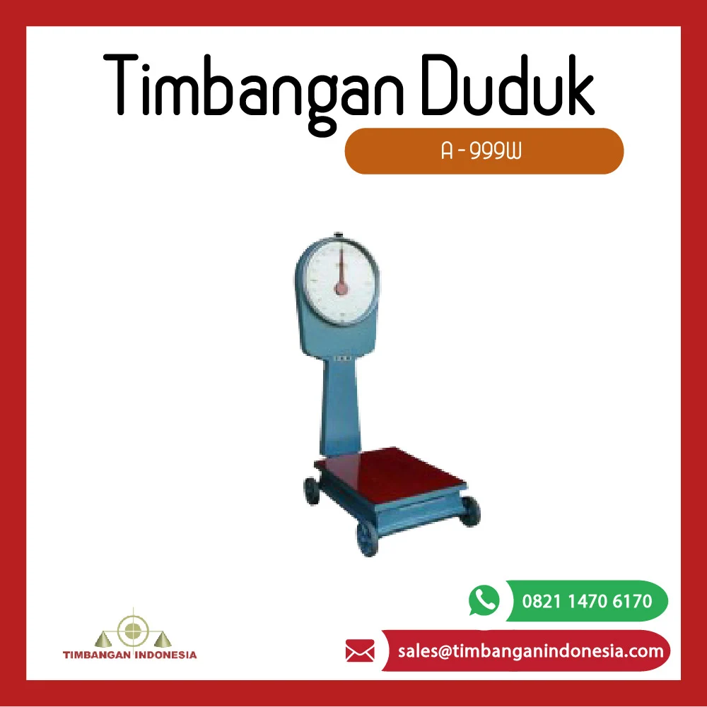 Timbangan Duduk A-999W