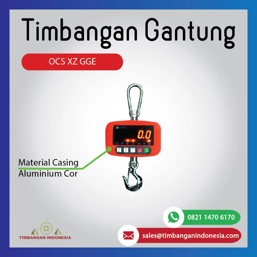 Timbangan OCS XZ GGE