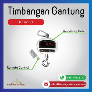 Timbangan OCS XZ GSE