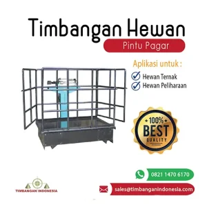 Timbangan Ternak Manual Model Pintu Pagar