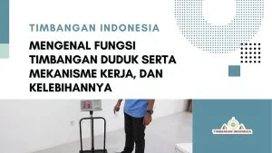 Mengenal Fungsi Timbangan Duduk Serta Mekanisme Kerja, dan Kelebihannya