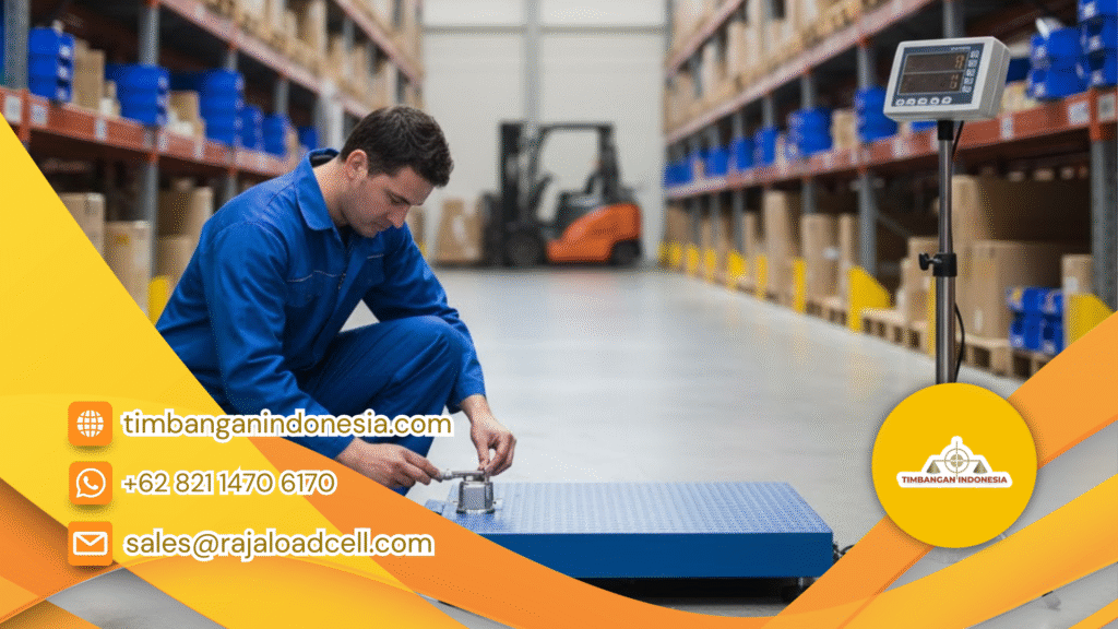 cara merawat timbangan lantai