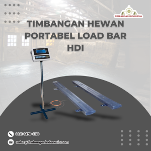 Timbangan Hewan Portable ANIMAL SCALE LOAD BAR HDI