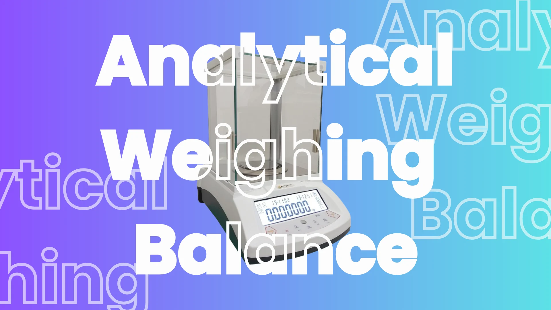 Analytical Weighing Balance (timbangan analitik/timbangan laboratorium)
