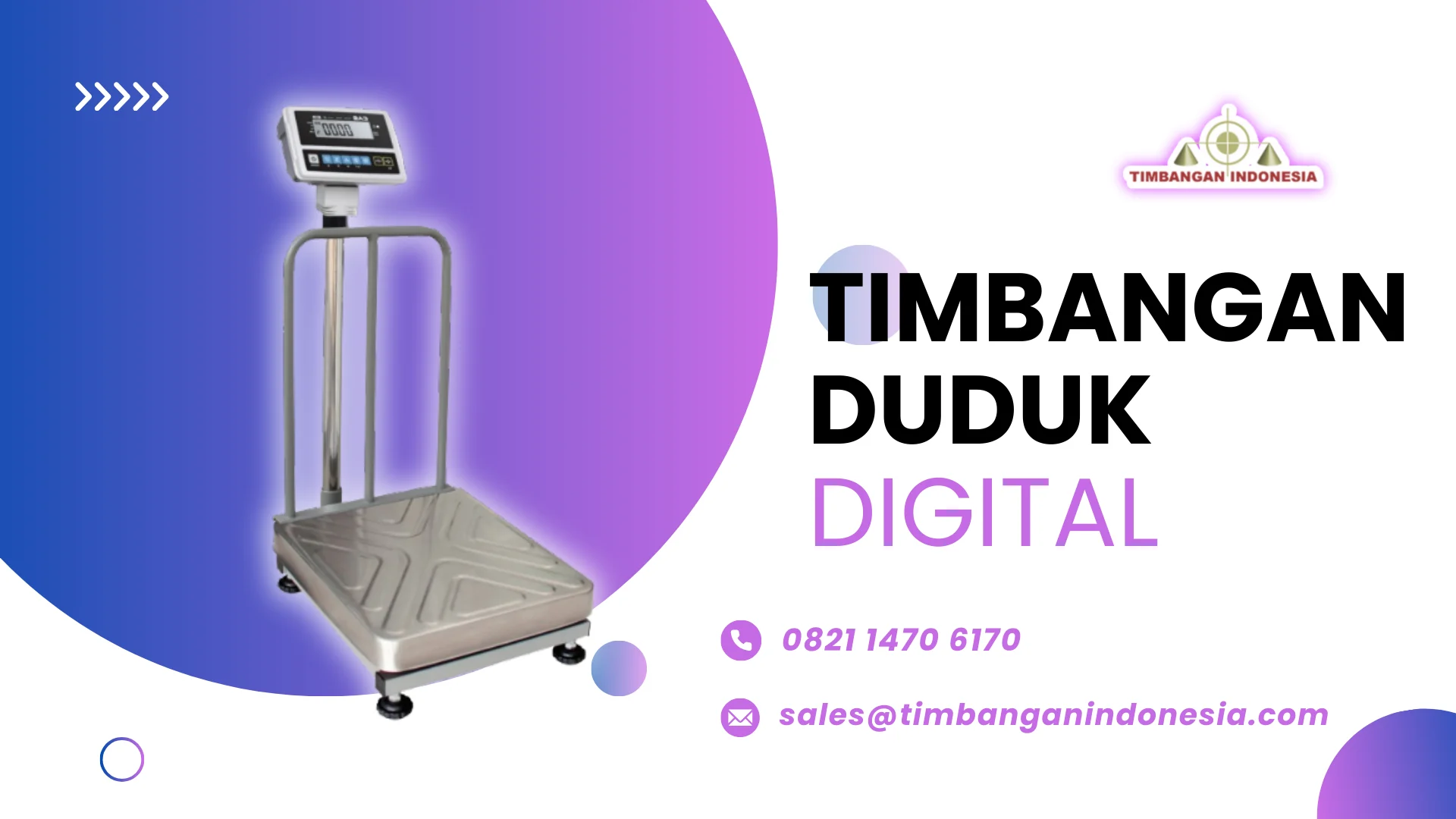 timbangan duduk digital