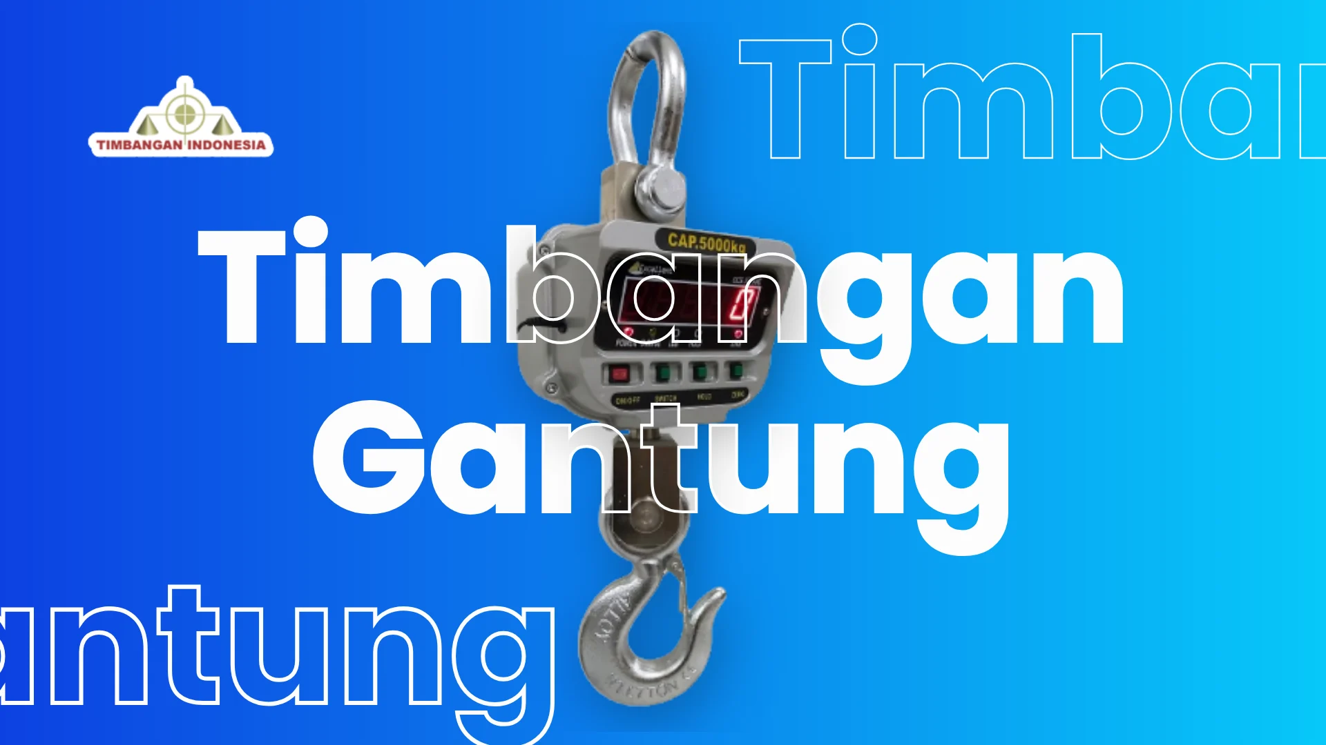 Timbangan Gantung (Crane Scale)
