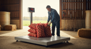 timbangan lantai agrikultur