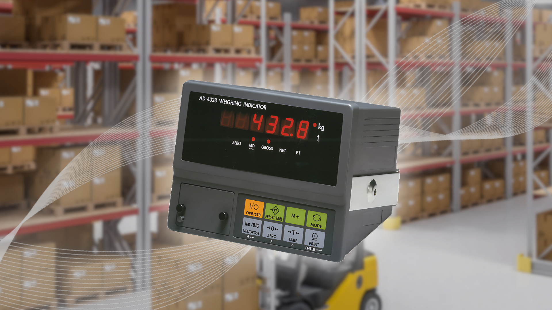 Indikator timbangan digital