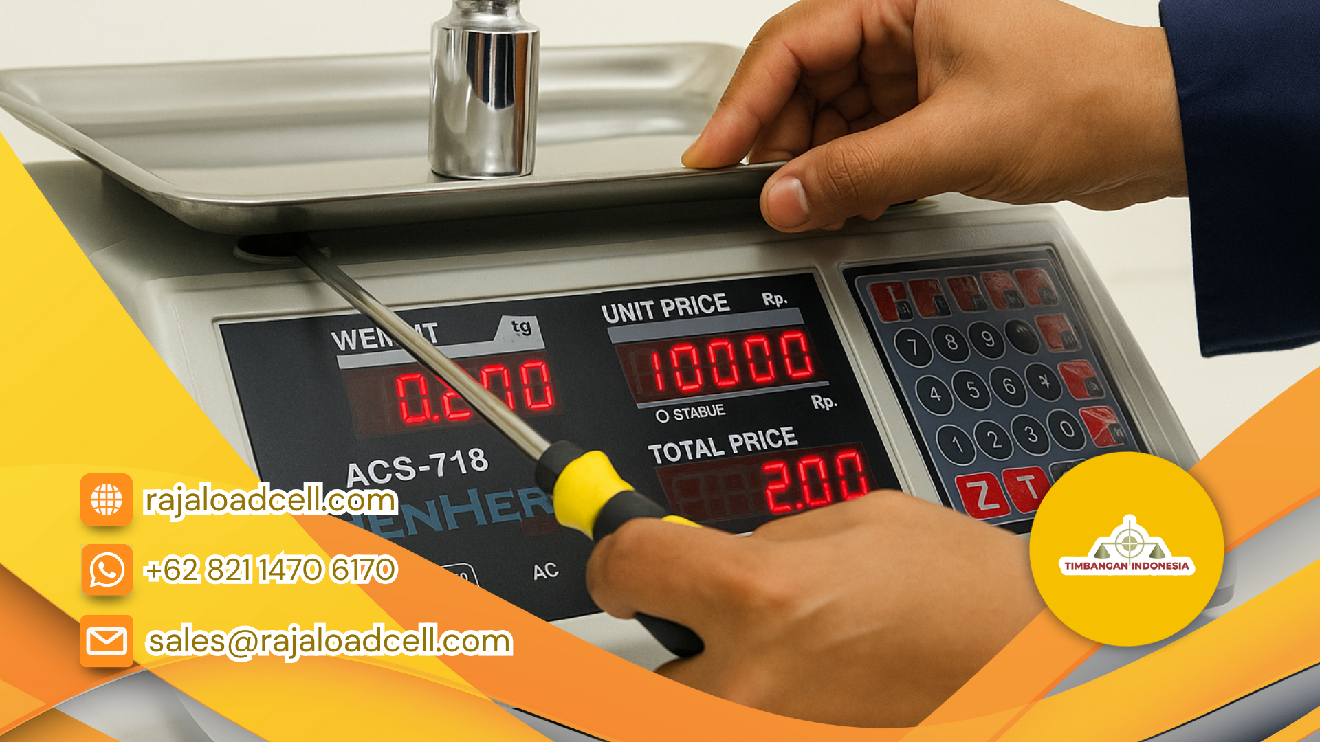 service timbangan