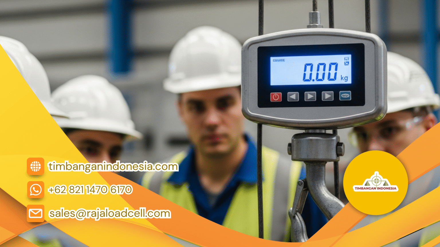 Cara Kalibrasi Timbangan Gantung Digital yang Benar dan Akurat Sesuai Standar Industri