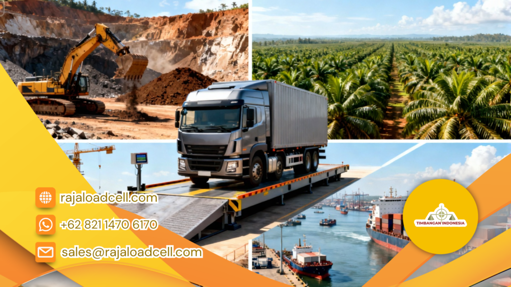 5 Industri yang Wajib Menggunakan Timbangan Truk Digital