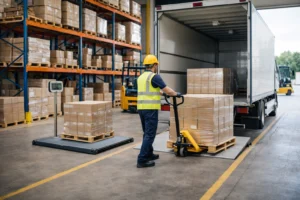 timbangan logistik