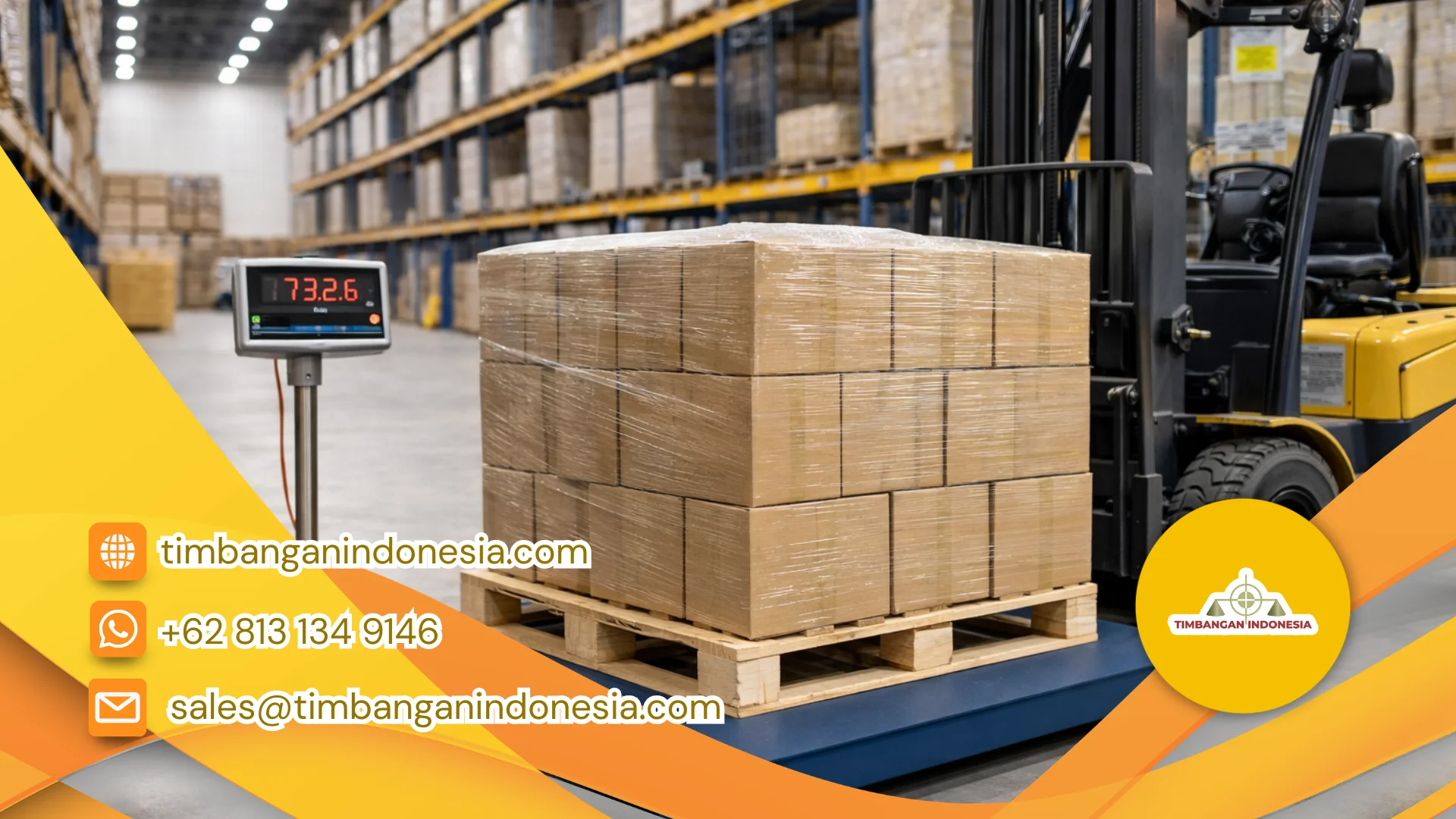 timbangan logistik