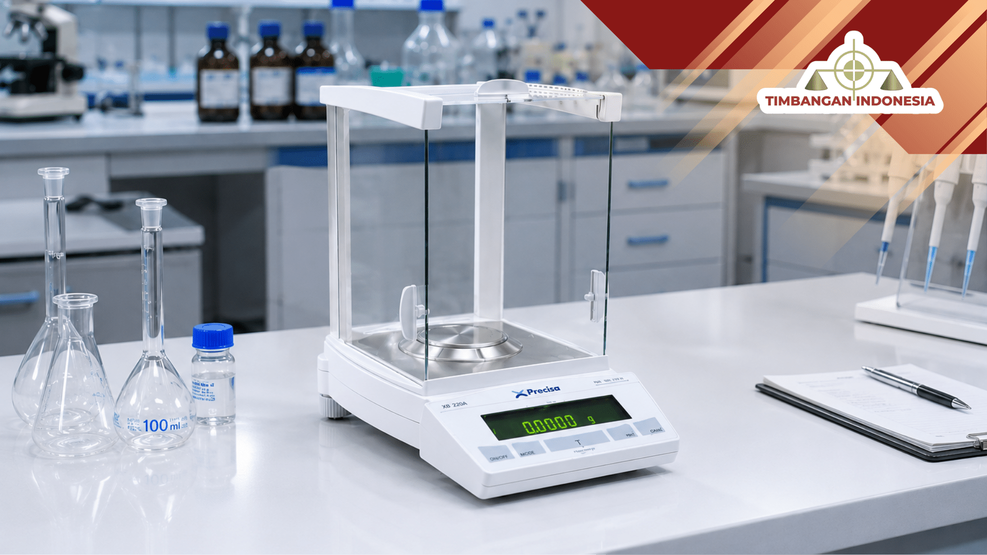 timbangan laboratorium