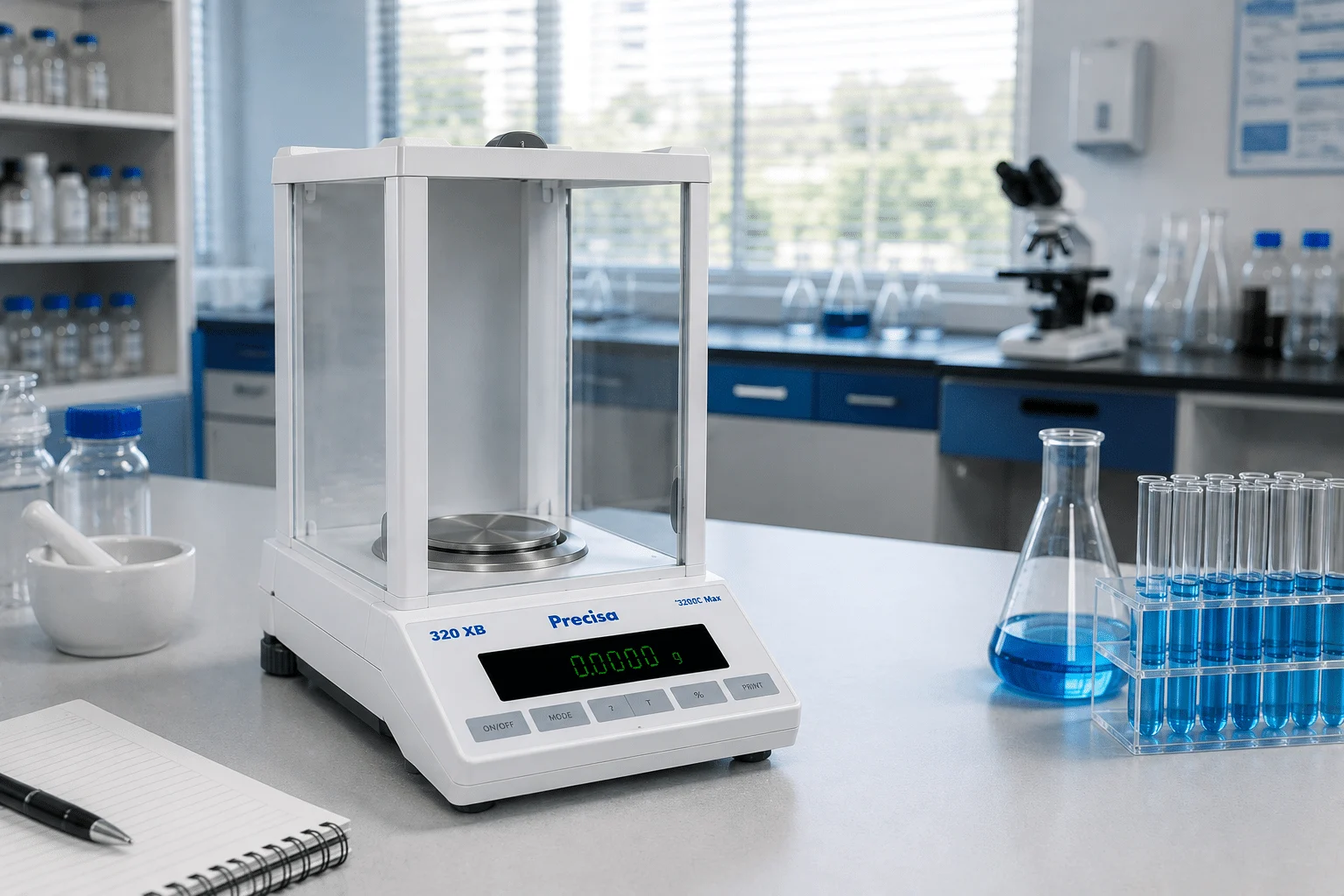 timbangan precision balance laboratorium