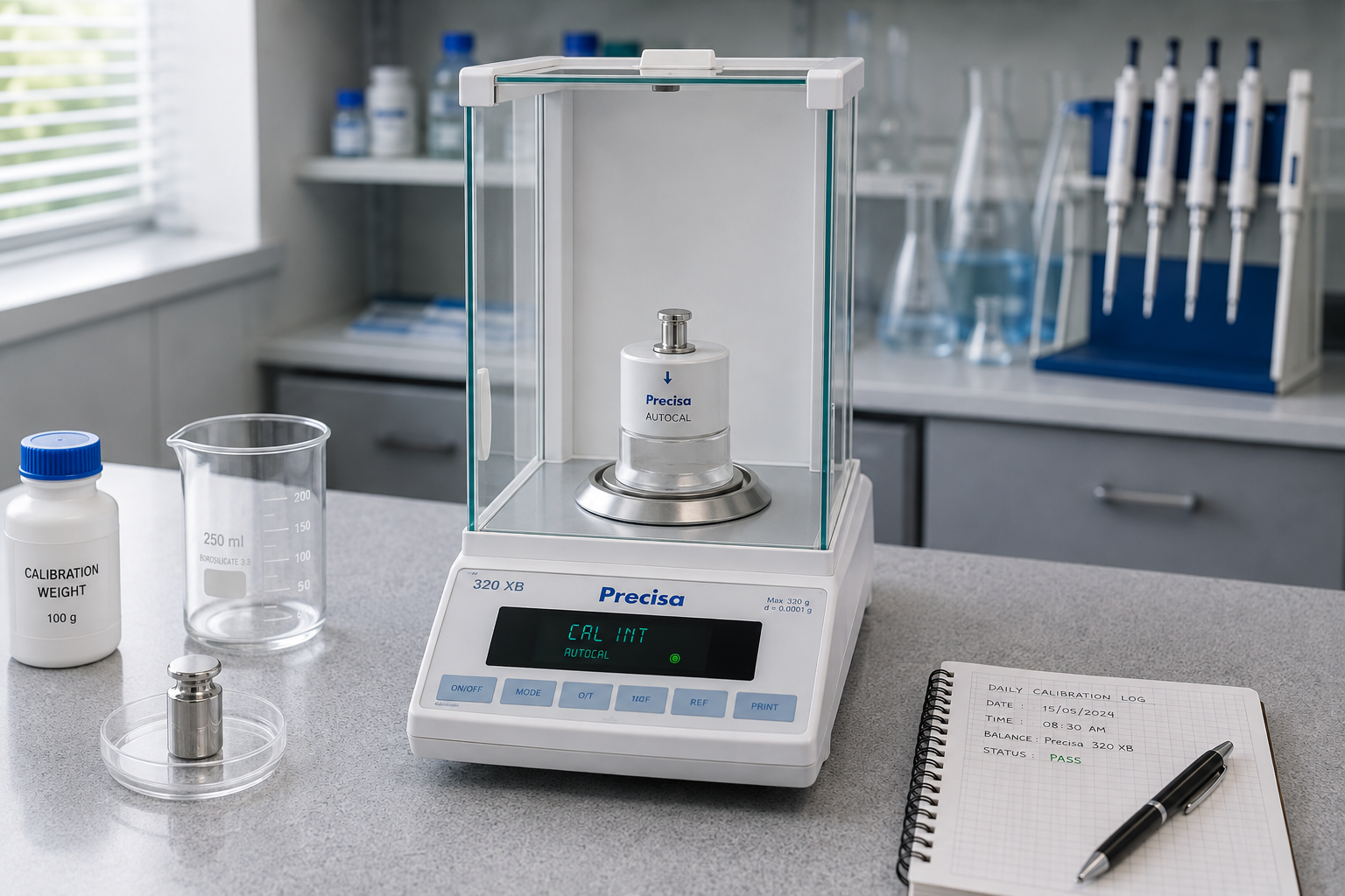 timbangan digital laboratorium