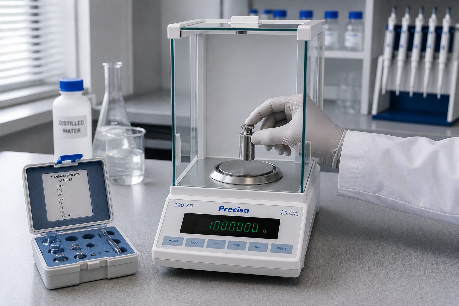 timbangan digital laboratorium