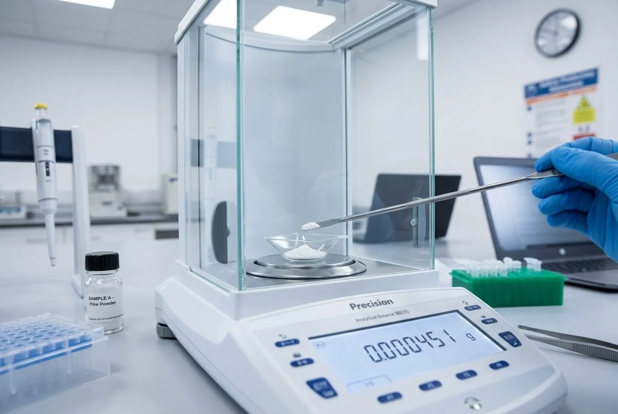 cara kalibrasi timbangan analitik laboratorium