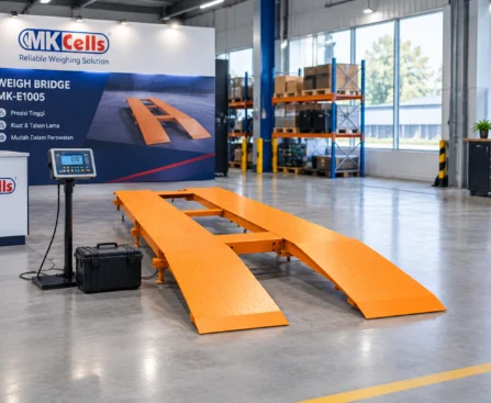buatkan gambar alat ini WEIGH BRIDGE MK-E1005 yang sedang dilapangan gambar berukuran 1800x1200 pixel. tanpa mengubah gambar timbangannya,tidak memakai podumnya ukurannya sedang aja